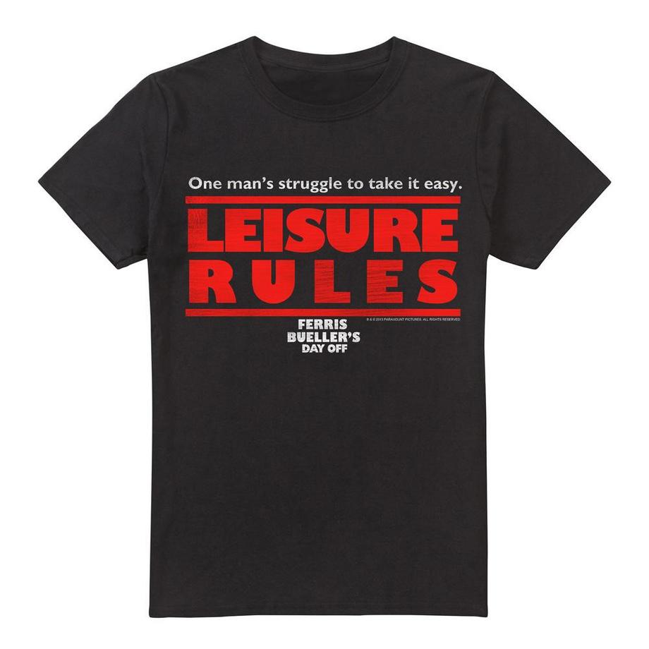 Ferris Bueller's Day Off T-ShirtLeisure Rules