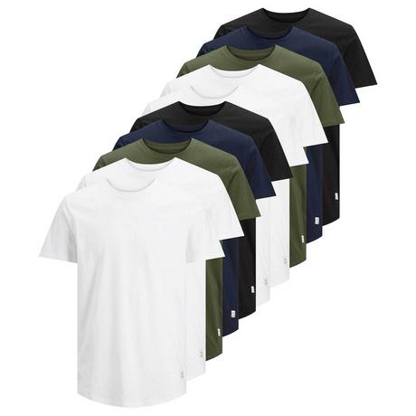 JACK & JONES Enoa T-shirt Coupe Confortable Lot de 10  