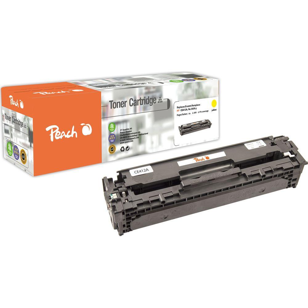 Peach  Toner HP CE412A 2600 Seiten, yellow 