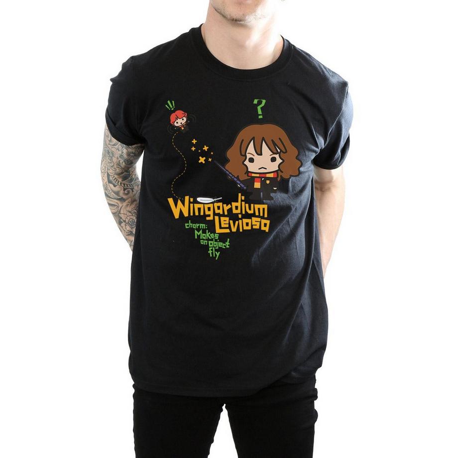 HARRY-POTTER Hermione Granger Wingardium Leviosa T-Shirt Junior  