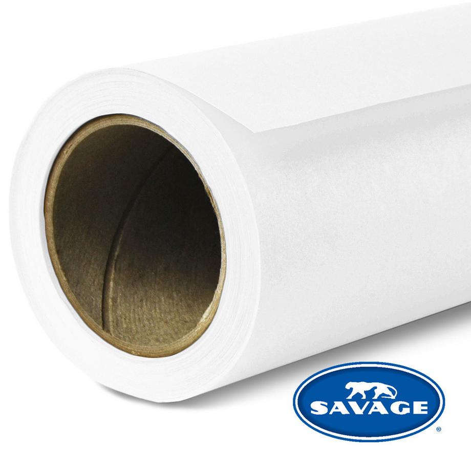 Savage Universal  Savage Universal Pure White Seamless Paper Weiß 