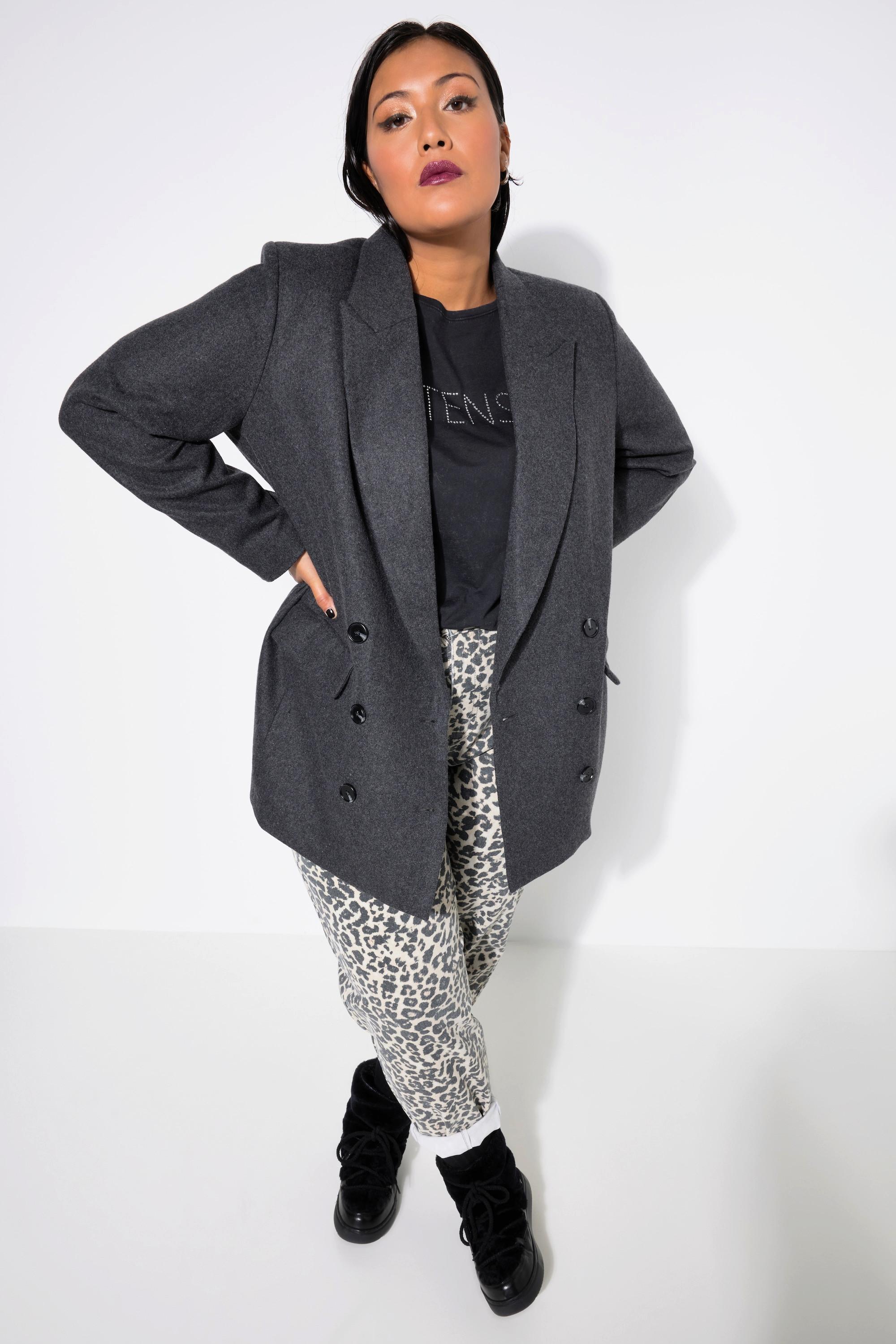Studio Untold Loose Shape Doppelreihiger Revers Blazer  