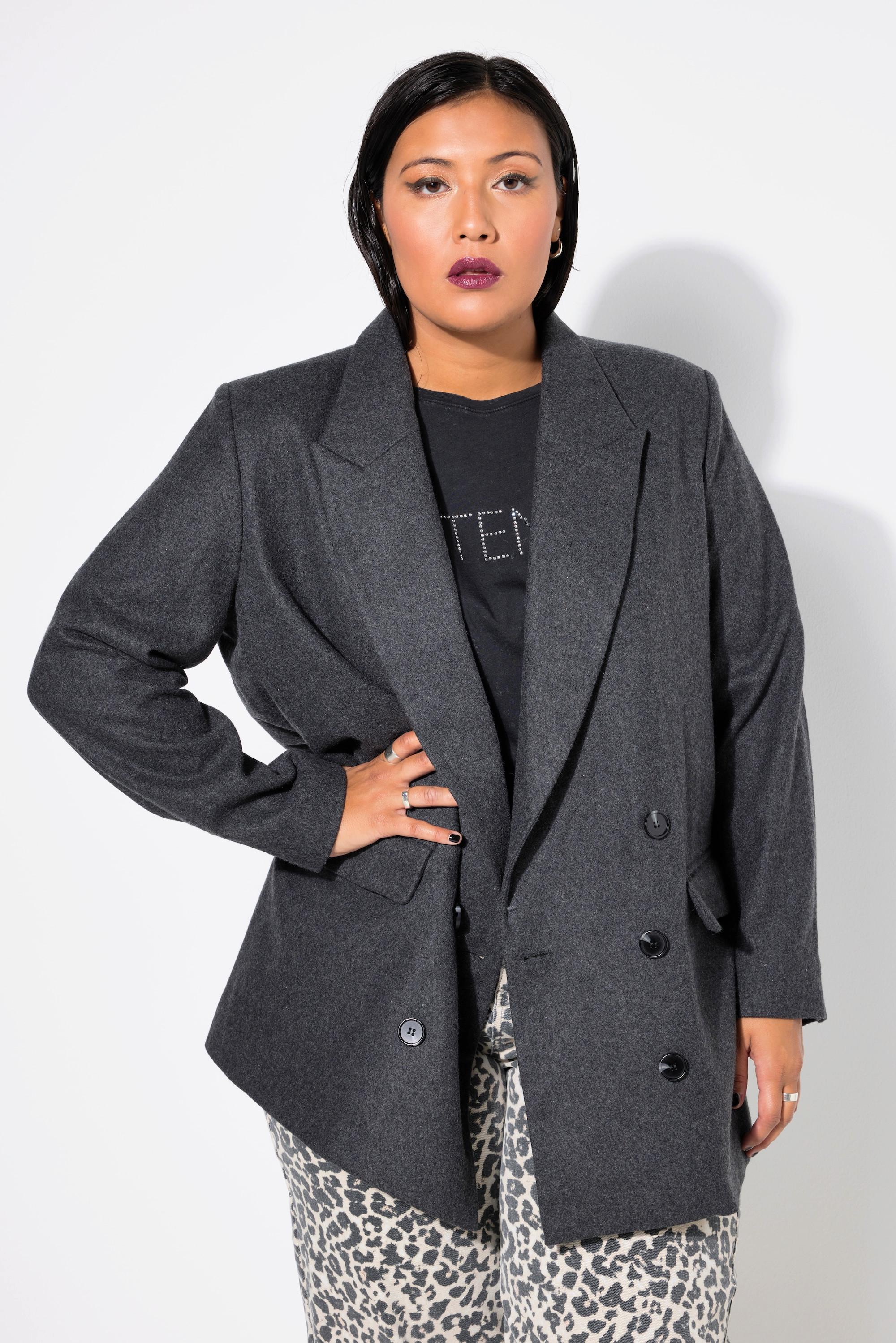 Studio Untold Loose Shape Doppelreihiger Revers Blazer  