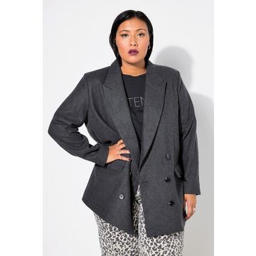 Blazer, Loose Shape, doppelreihig, Revers