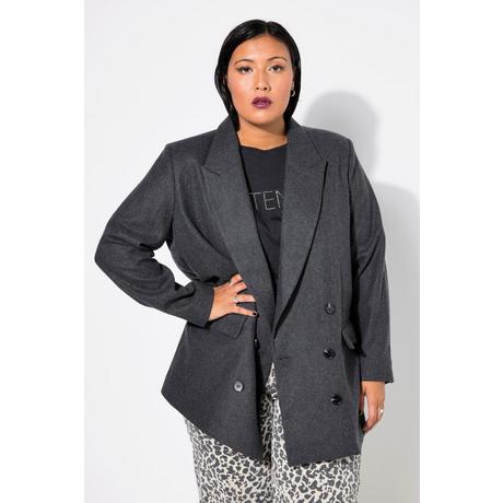 Studio Untold  Blazer coupe Loose Shape, double rangée de boutons et col à revers 