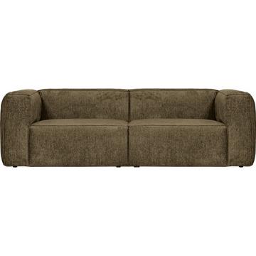 Sofa Bean 3.5-Sitzer Chenille Velvet moss 246