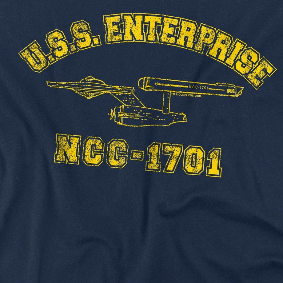 Star Trek Enterprise Athletic T-Shirt  
