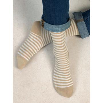 maritime Streifen Socken