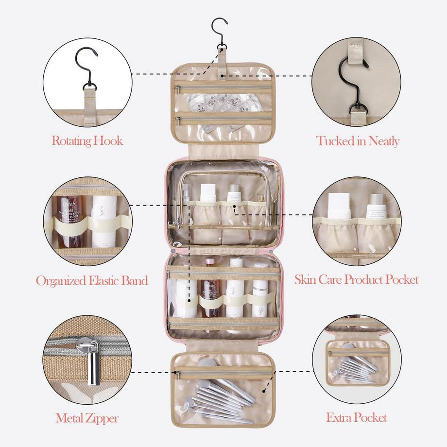 Only-bags.store Borsa da toilette sospesa impermeabile  