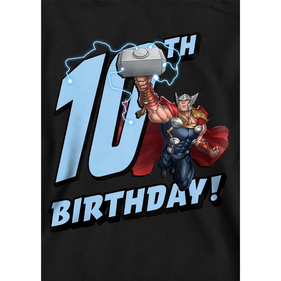 MARVEL  Felpa Con Cappuccio 10° Compleanno Thor 