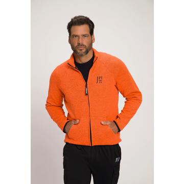 Rad Strickfleece-Jacke, Bikewear, Langarm , Stehkragen, Saum-Taschen