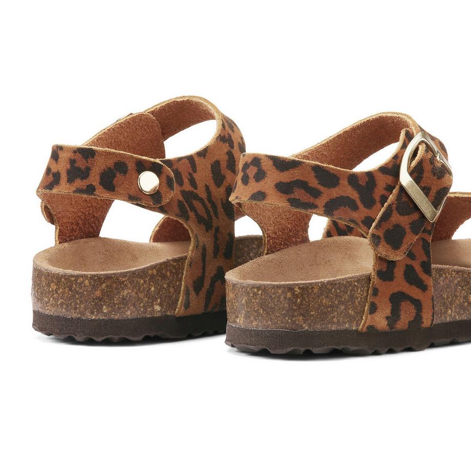 La Redoute Collections Sandalen mit Leopardenmuster  
