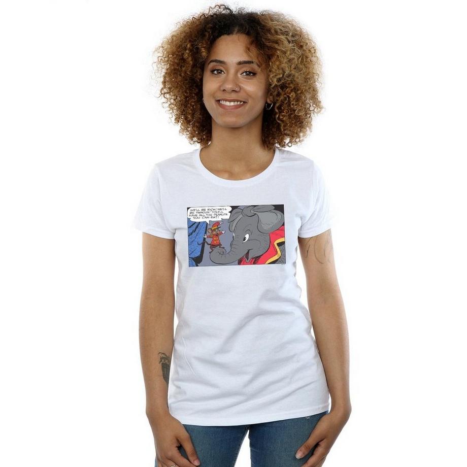 Disney Rich And Famous Dumbo T-Shirt Stampa Grafica  