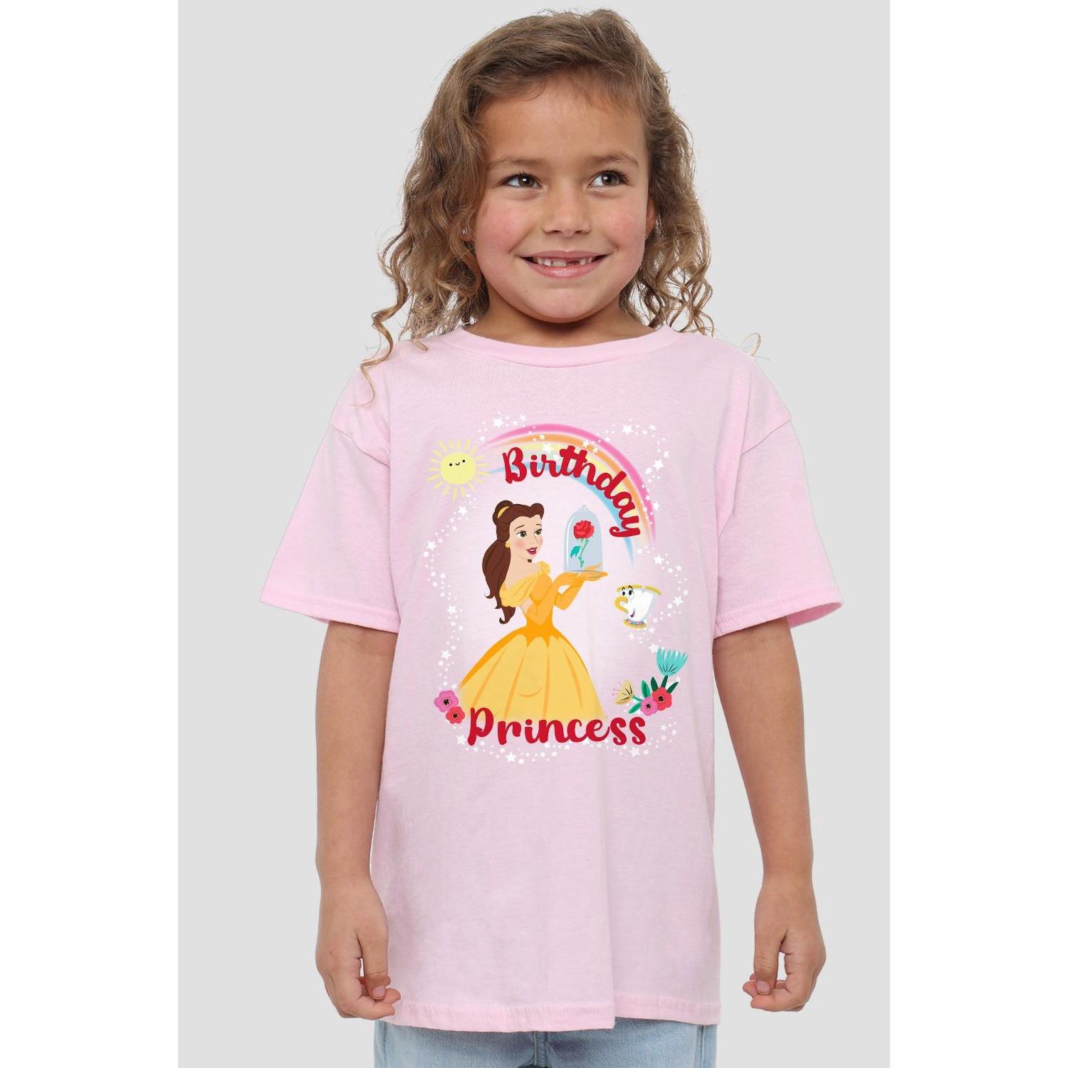 Beauty And The Beast  Tshirt BIRTHDAY PRINCESS 