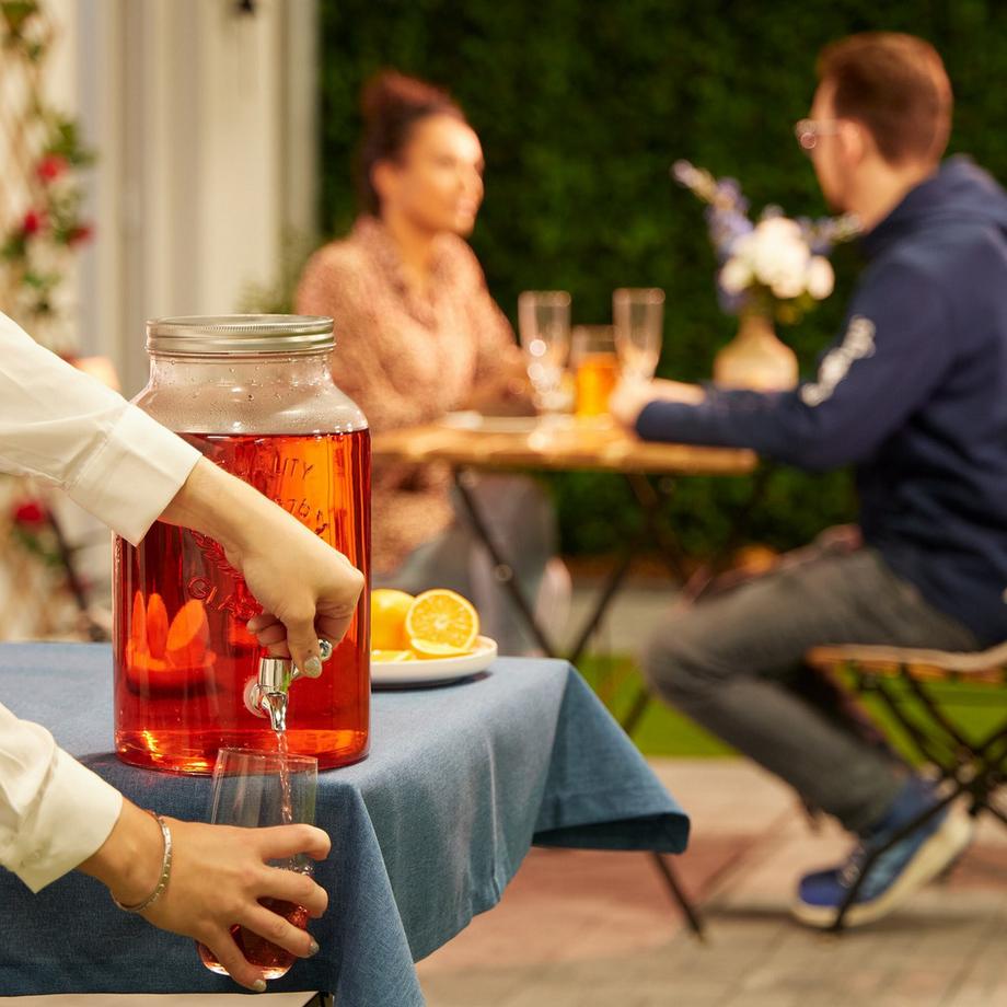 B2X Distributeur de boissons 5 L au design vintage  