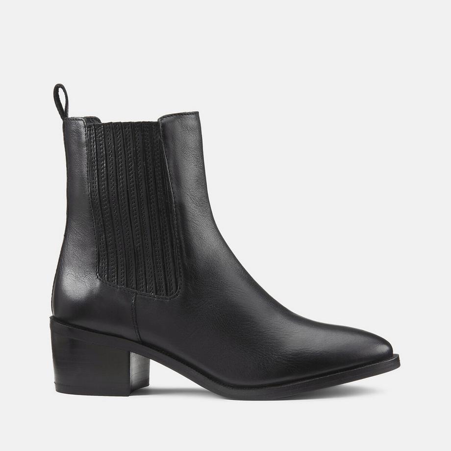 La Redoute Collections Boots Chelsea à talon  