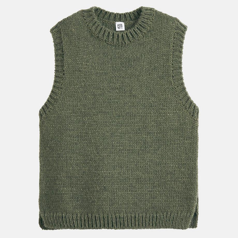 La Redoute Collections Gilet a maglia collo tondo  