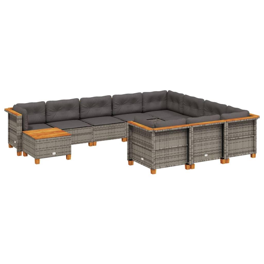 VidaXL Garten sofagarnitur poly-rattan  