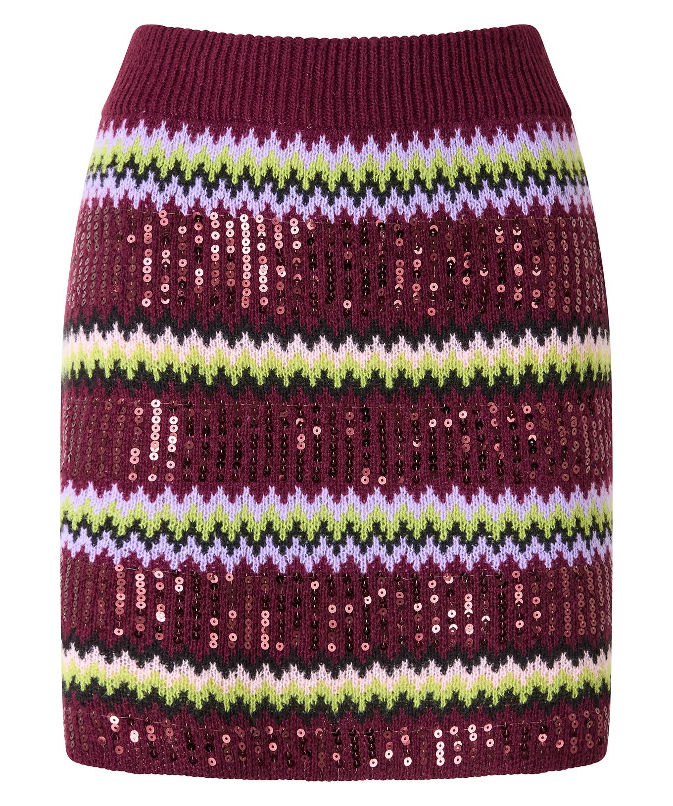 Joe Browns Gestrickter Pailletten Minirock  