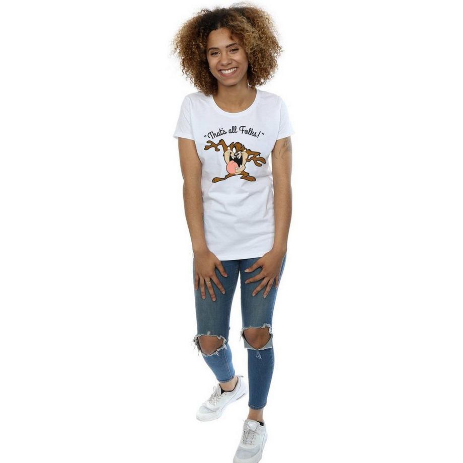 LOONEY TUNES That's All Folks Taz T-Shirt  