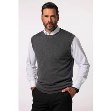 Gilet con scollo rotondo, fino alla tg. 7XL
