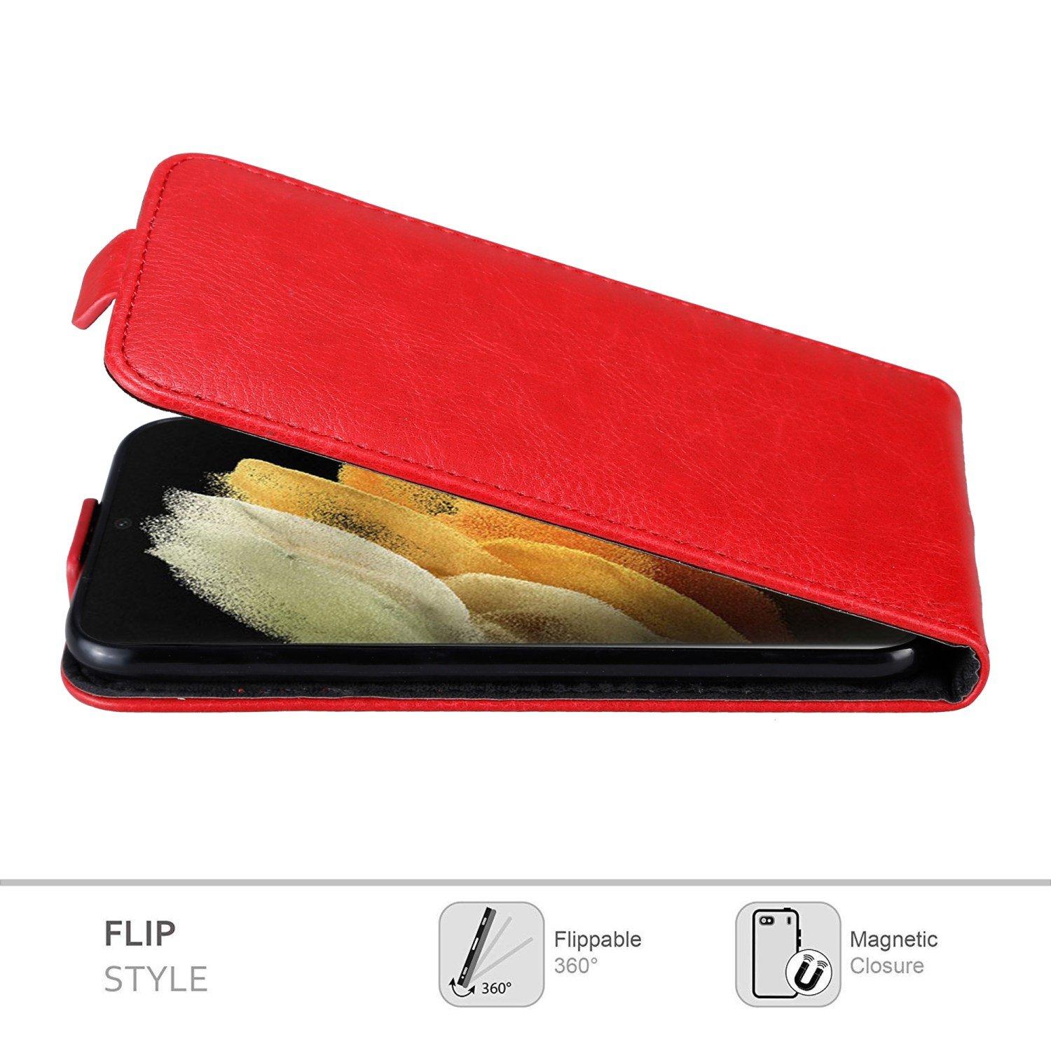 Cadorabo  Housse compatible avec Samsung Galaxy S22 ULTRA - Coque de protection au design flip avec fermeture magnétique 