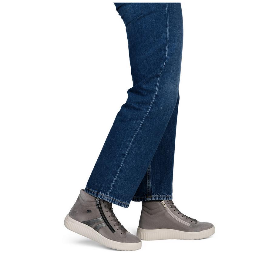 Remonte High Top Sneaker mit Seitlichem Reissverschluss  