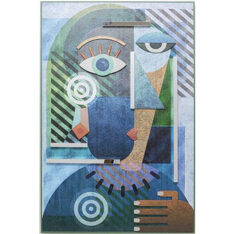 KARE Design Objektbild Geometric Woman 100x150  