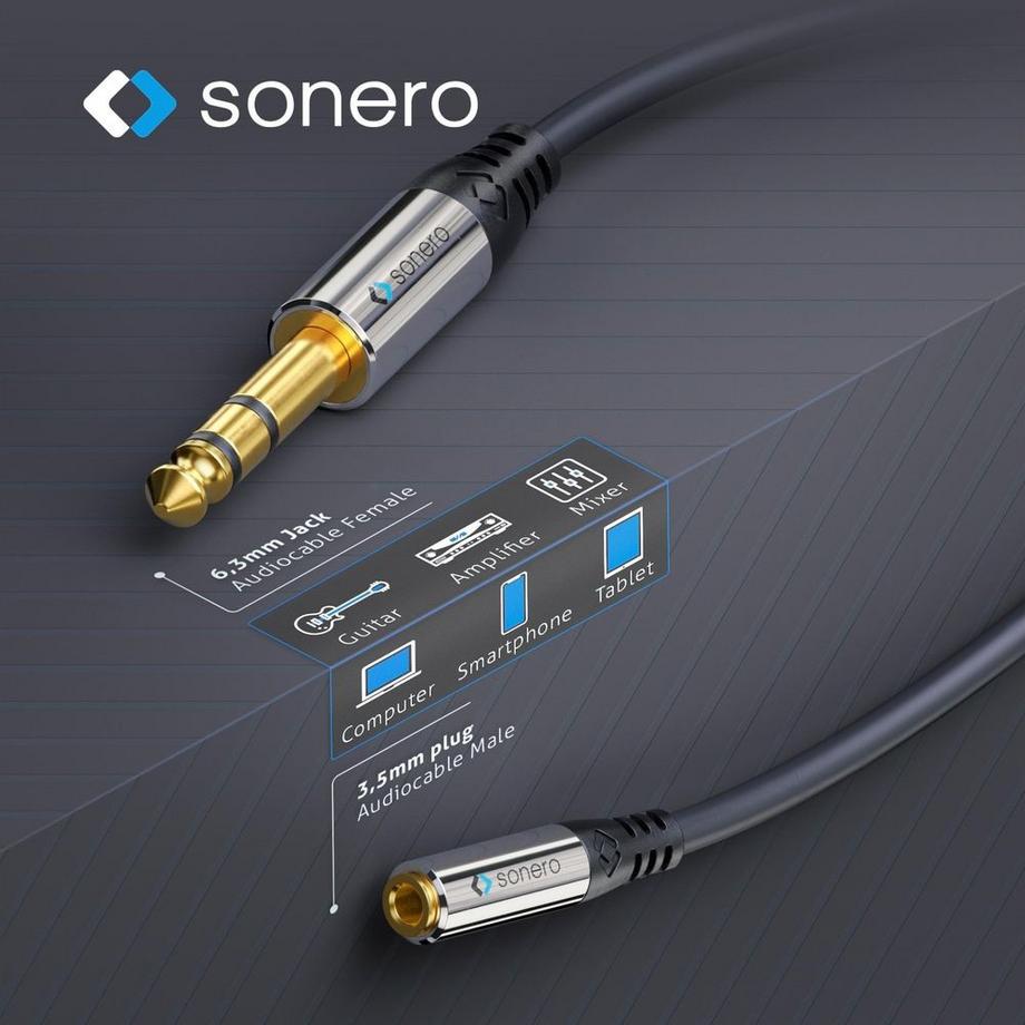 sonero  6,3 mm – 3,5 mm 