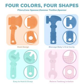 Activity-board  Beißring für Babys, Kauspielzeug, Greifspielzeug, Beißspielzeug 