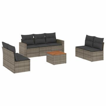 Garten sofagarnitur poly-rattan