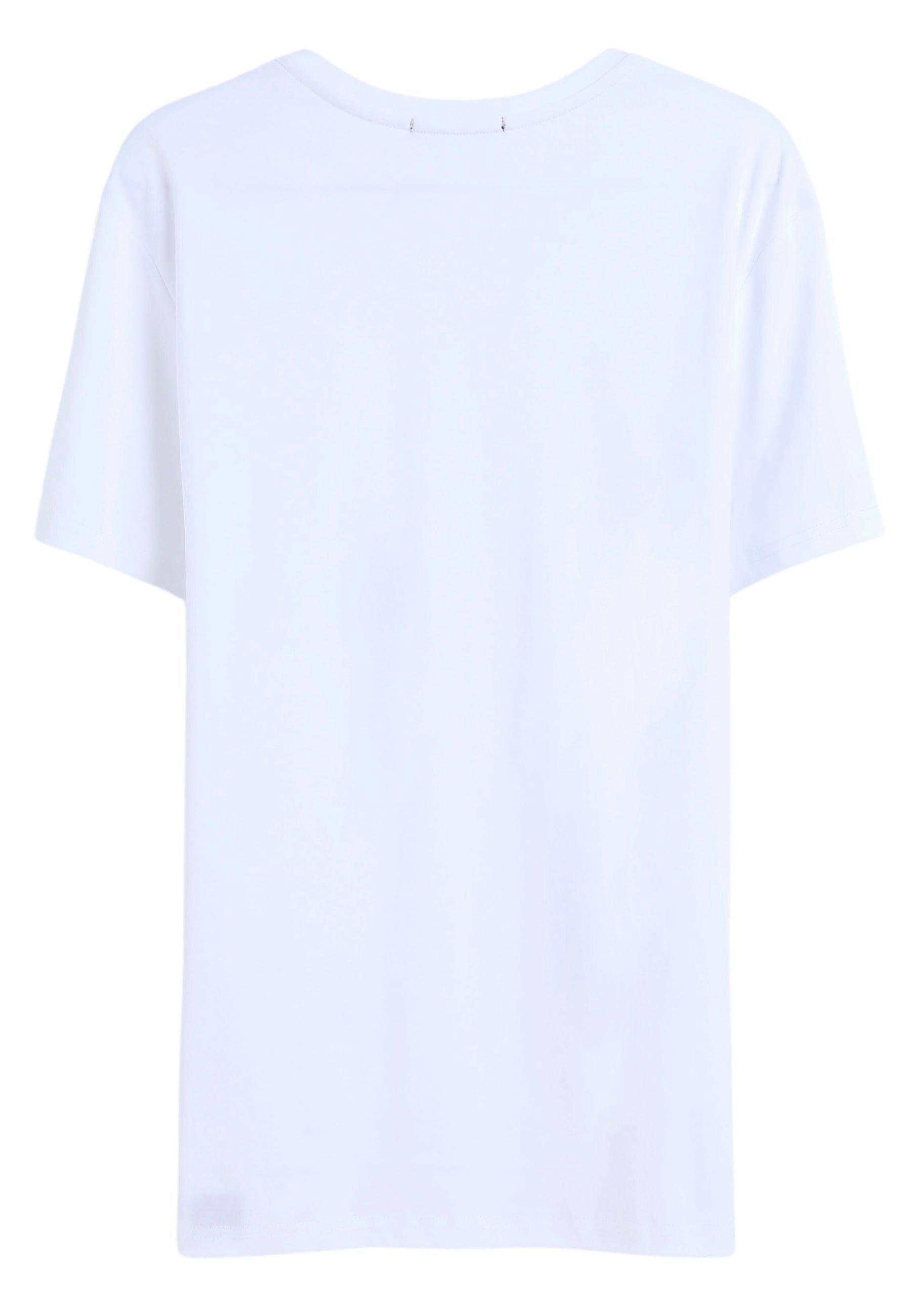 Bellemere New York  T-shirt en coton mercerisé à col rond Grand 