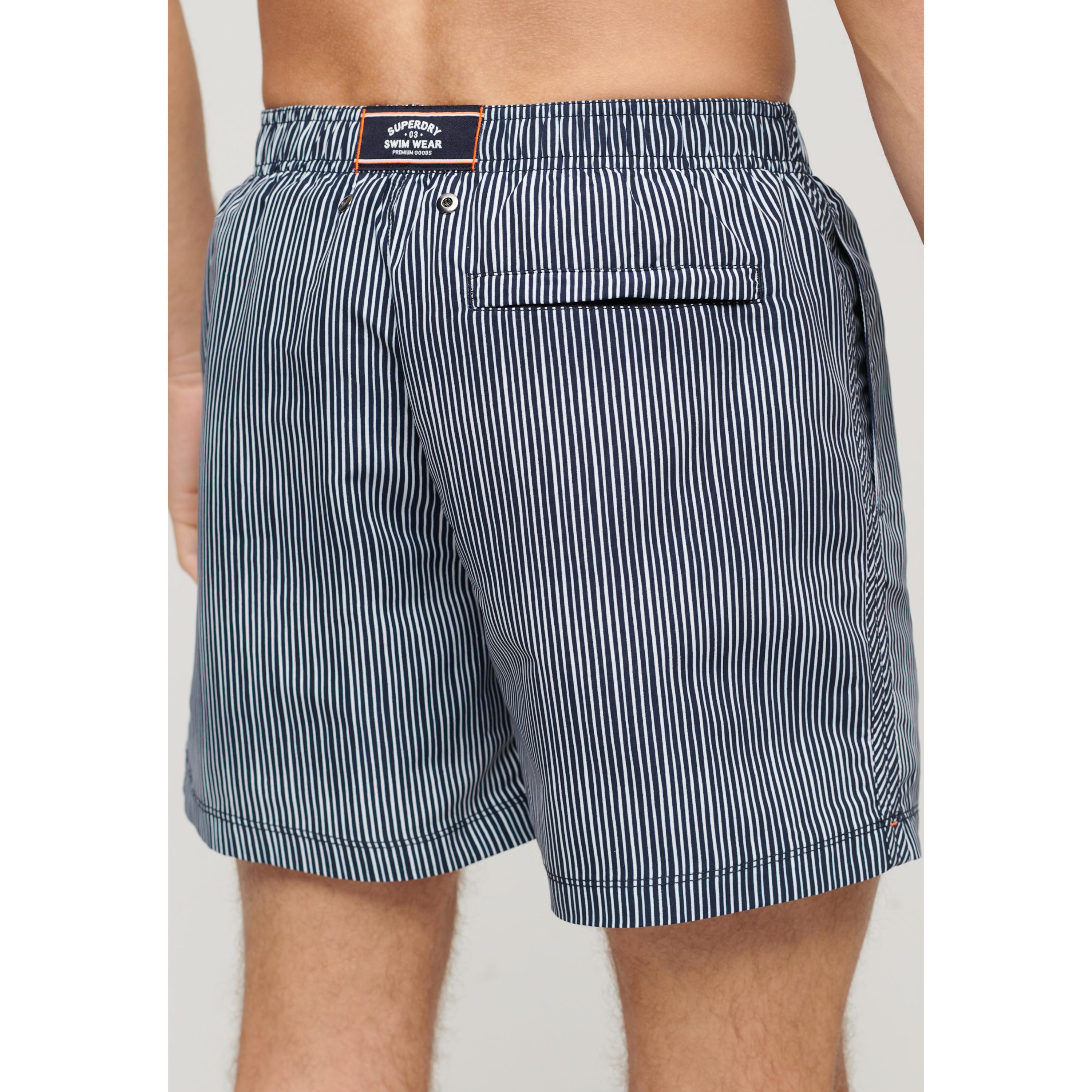 Superdry Short de bain rayé  