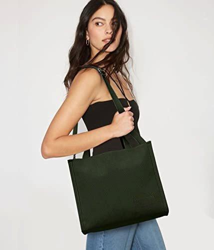 Only-bags.store  Sac à bandoulière en velours côtelé avec fermeture éclair, sac à main sac à bandoulière pour le travail scolaire, tous les jours, décontracté 