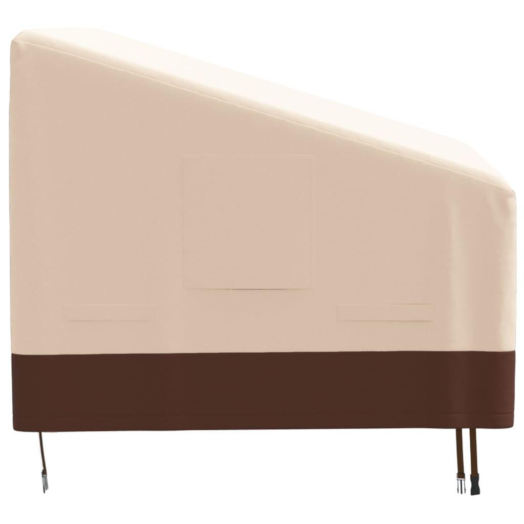 VidaXL Housse de banc polyester  