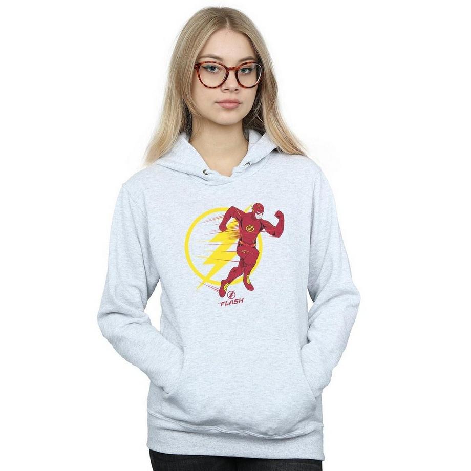 DC COMICS Flash Bedruckter Kapuzenpullover  