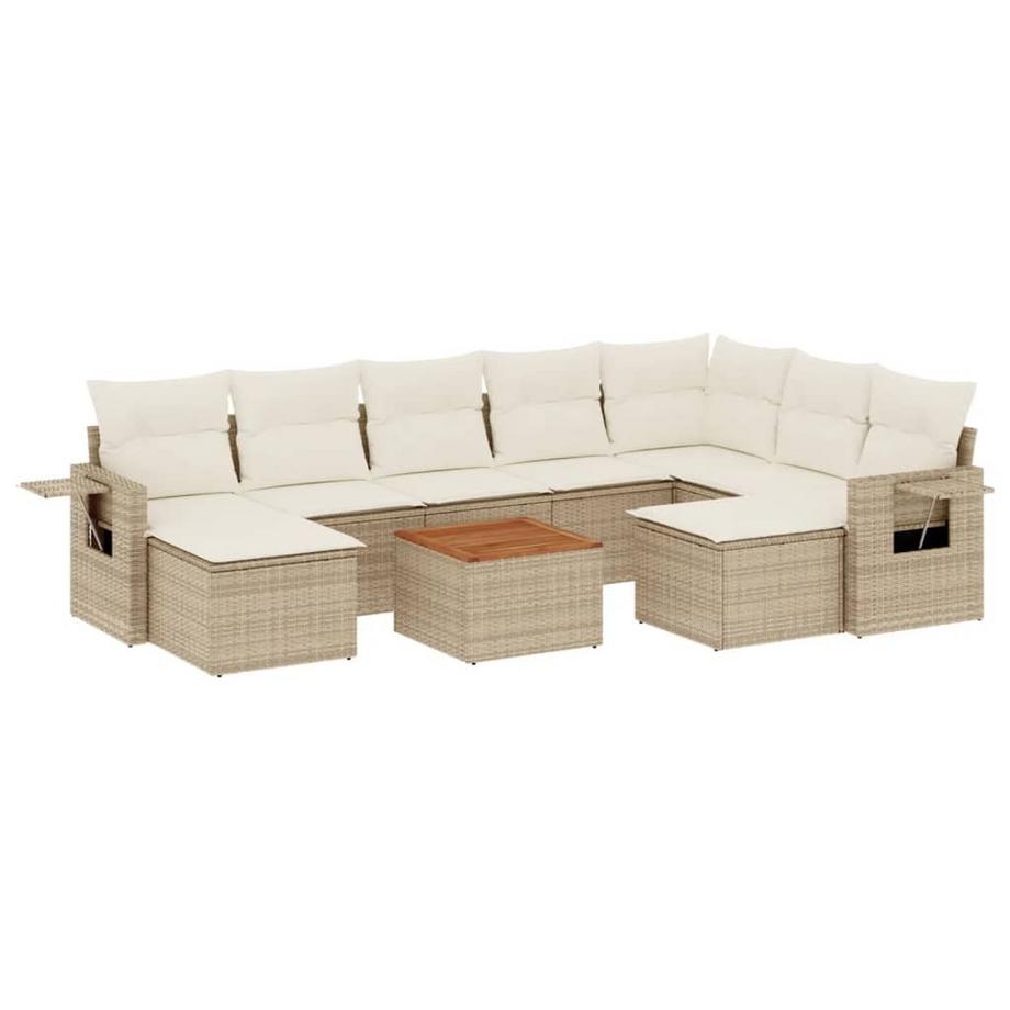 Garten sofagarnitur poly-rattan