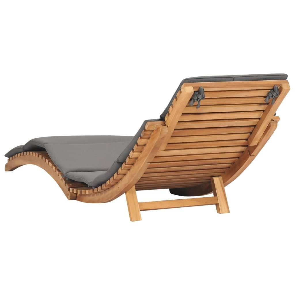 VidaXL Sonnenliege teak  