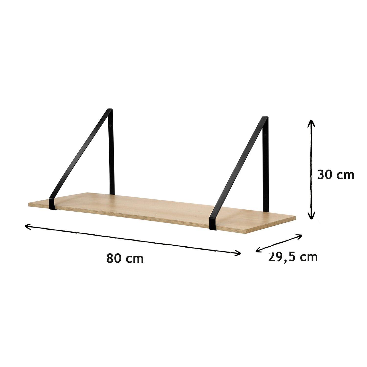 Calicosy Wandregal mit besonders großer Tiefe - T29.5cm  
