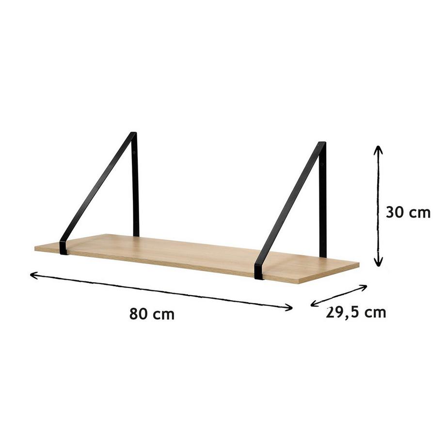 Calicosy Étagère murale grande profondeur - P29.5cm  