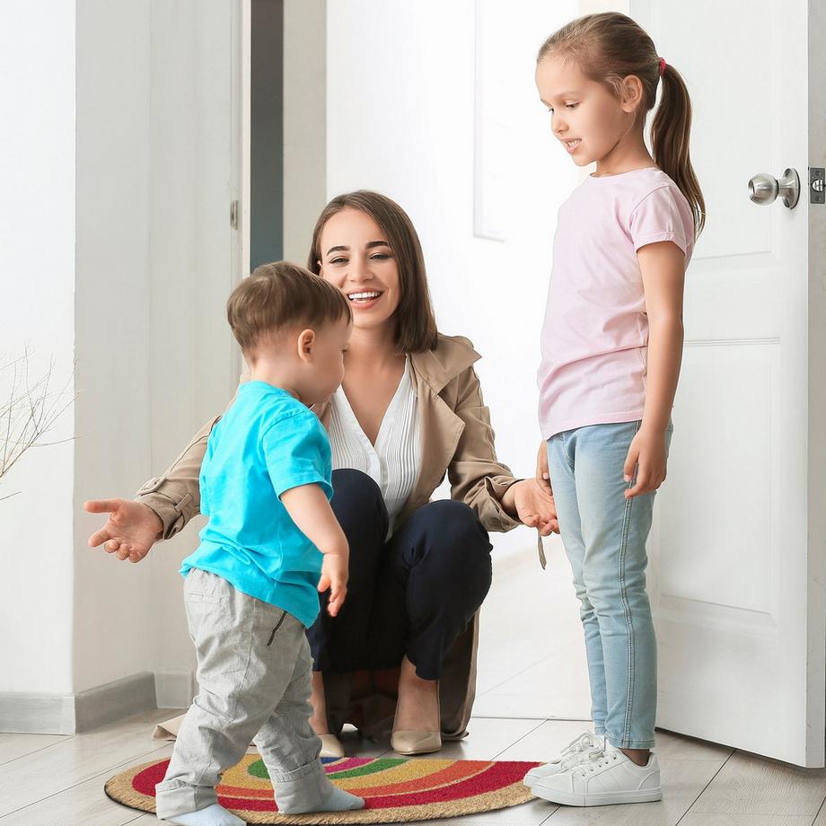 B2X Zerbino in cocco arcobaleno  