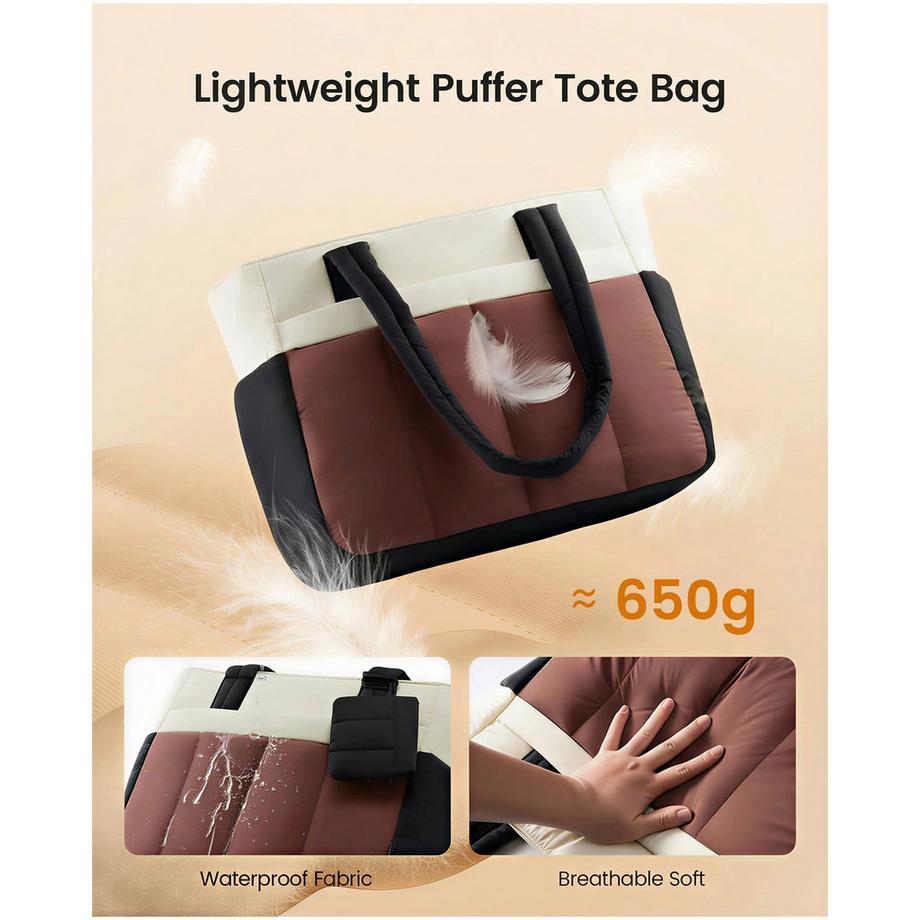 Only-bags.store Alltagstasche mit magnetischer Kopfhörertasche und Becherhalter  