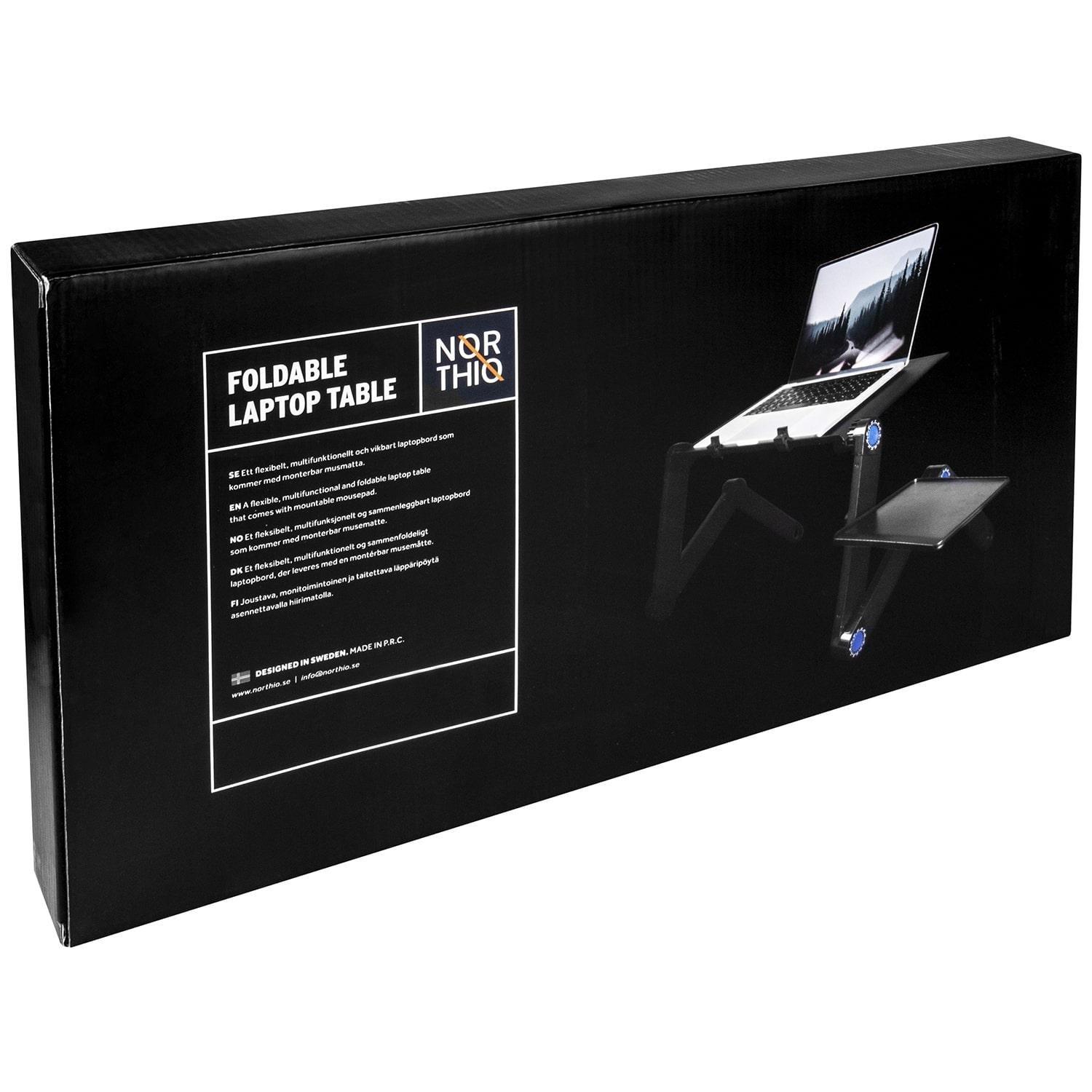 Northio  Laptop-Tisch mit Maustisch 