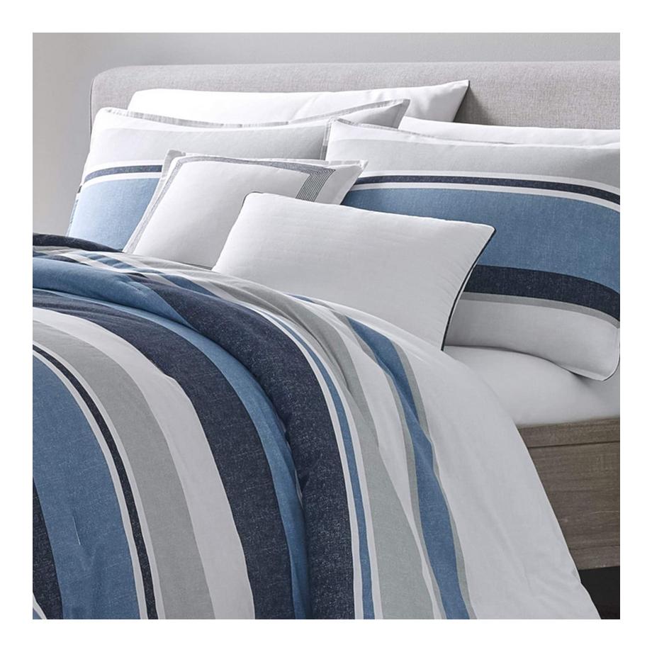 Nautica Westport Set Copripiumino a Righe  