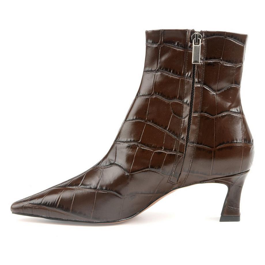 Konstantin Starke Kiara Croc-Prägung Stiefeletten  