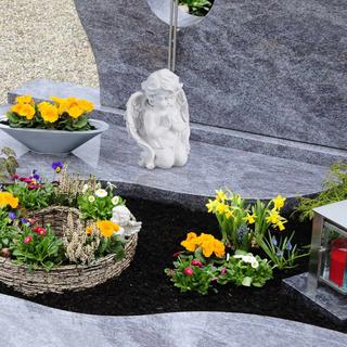 B2X Ange en prière dans une tranchée  