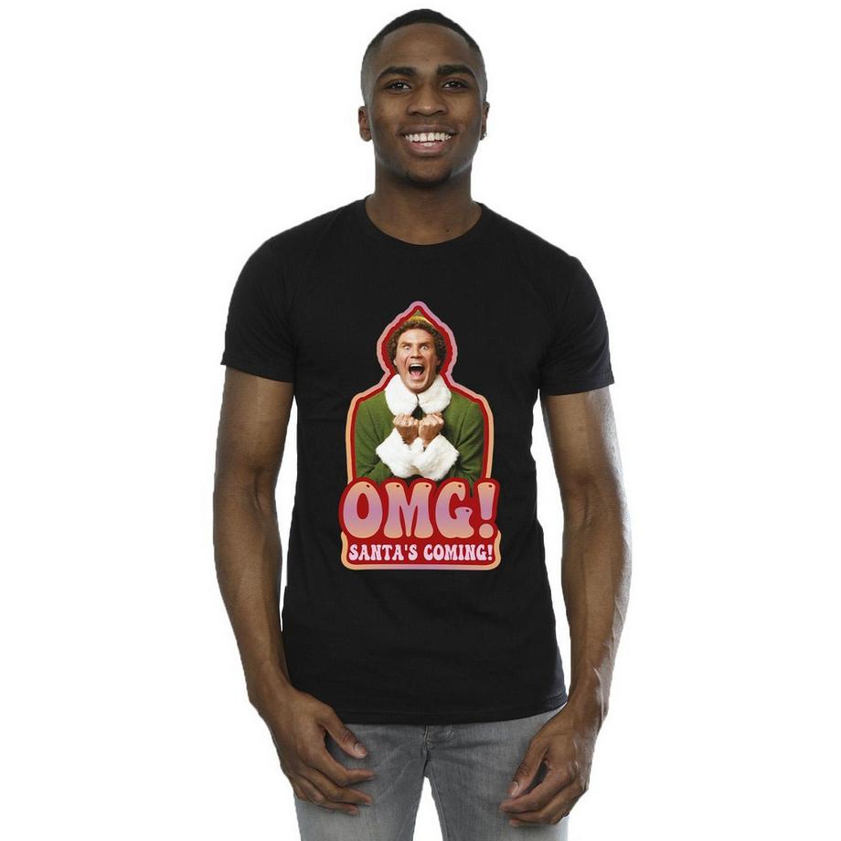 Elf Santa's Coming T-Shirt  