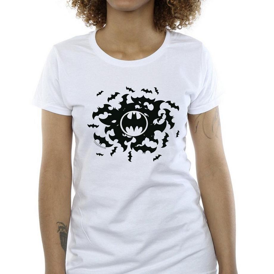 DC COMICS Batman Bat Signal Swarm T-Shirt  