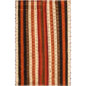 Handgemachter Teppich Jajim old