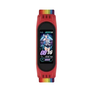 Cover-Discount  Xiaomi Mi Band - Nylon Armband Regenbogen 